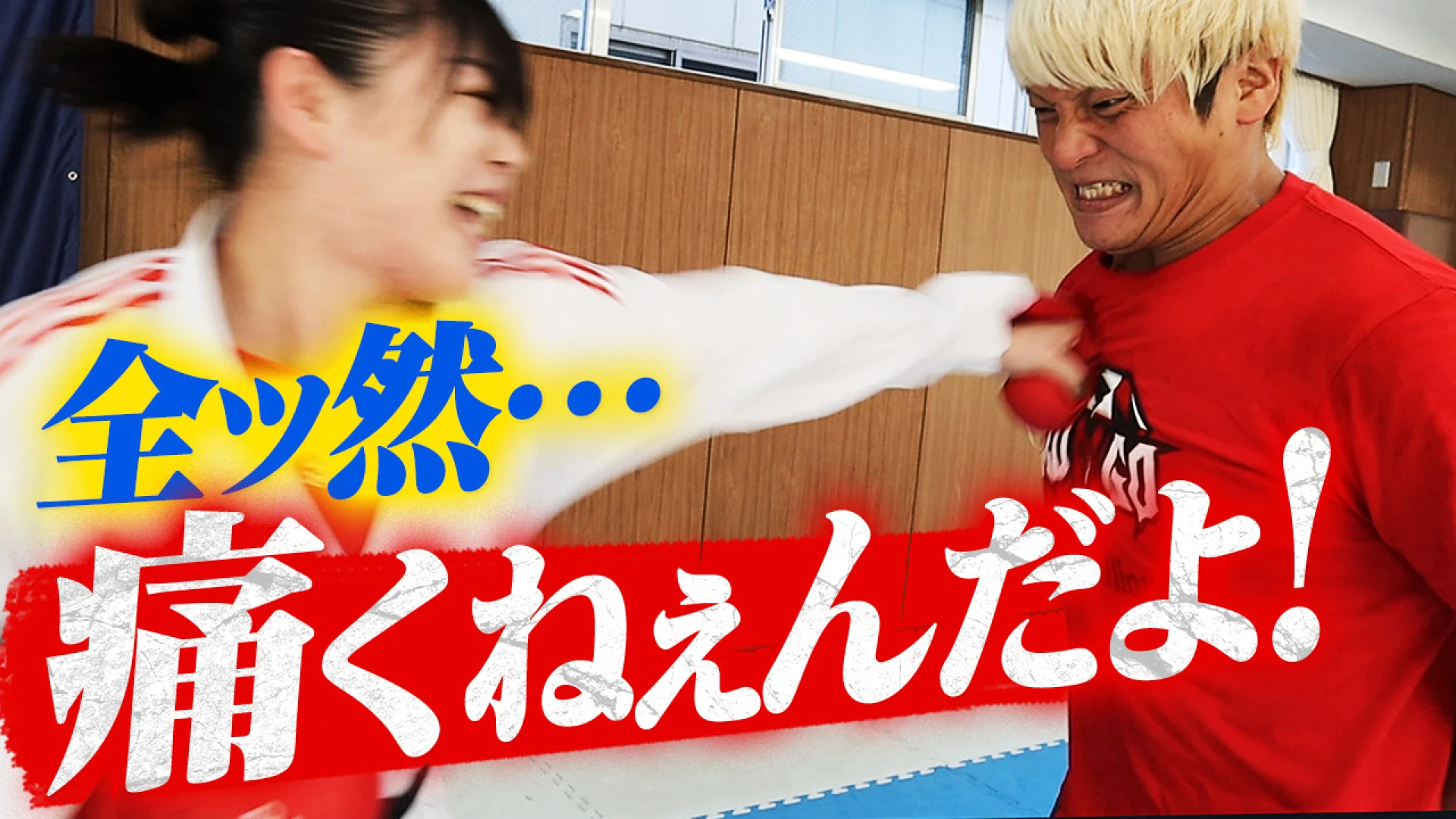 拳王チャンネル更新！【空手vsプロレス】オリンピック代表選手の