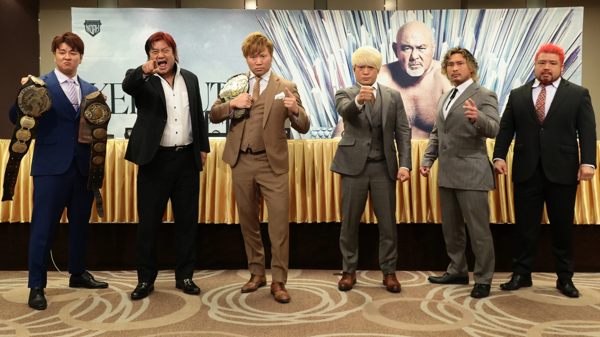 2.2記者会見②】2.21東京ドーム大会第1弾記者会見AJPWvsNOAH 記者会見