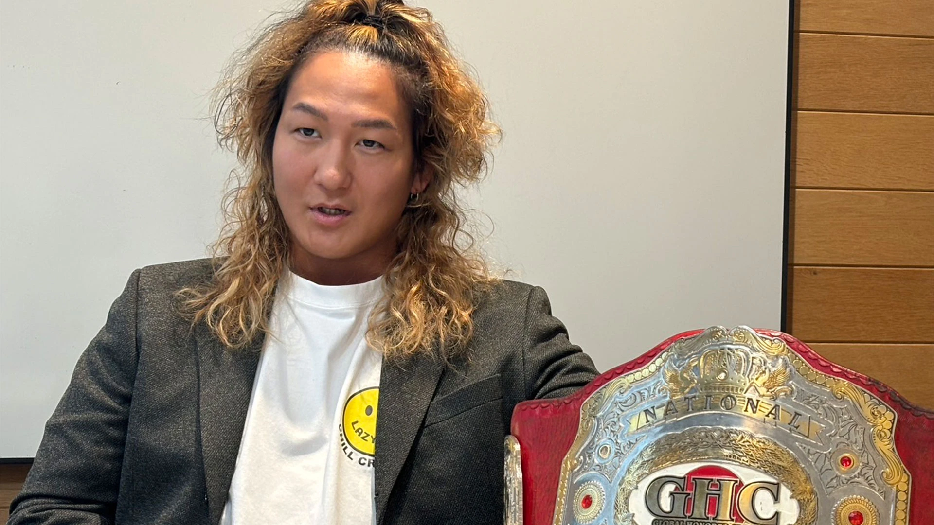 【インタビュー】「N-1、絶対に楽しいですよ」 GHCナショナル王者“天狗人”佐々木憂流迦から目を離すな！