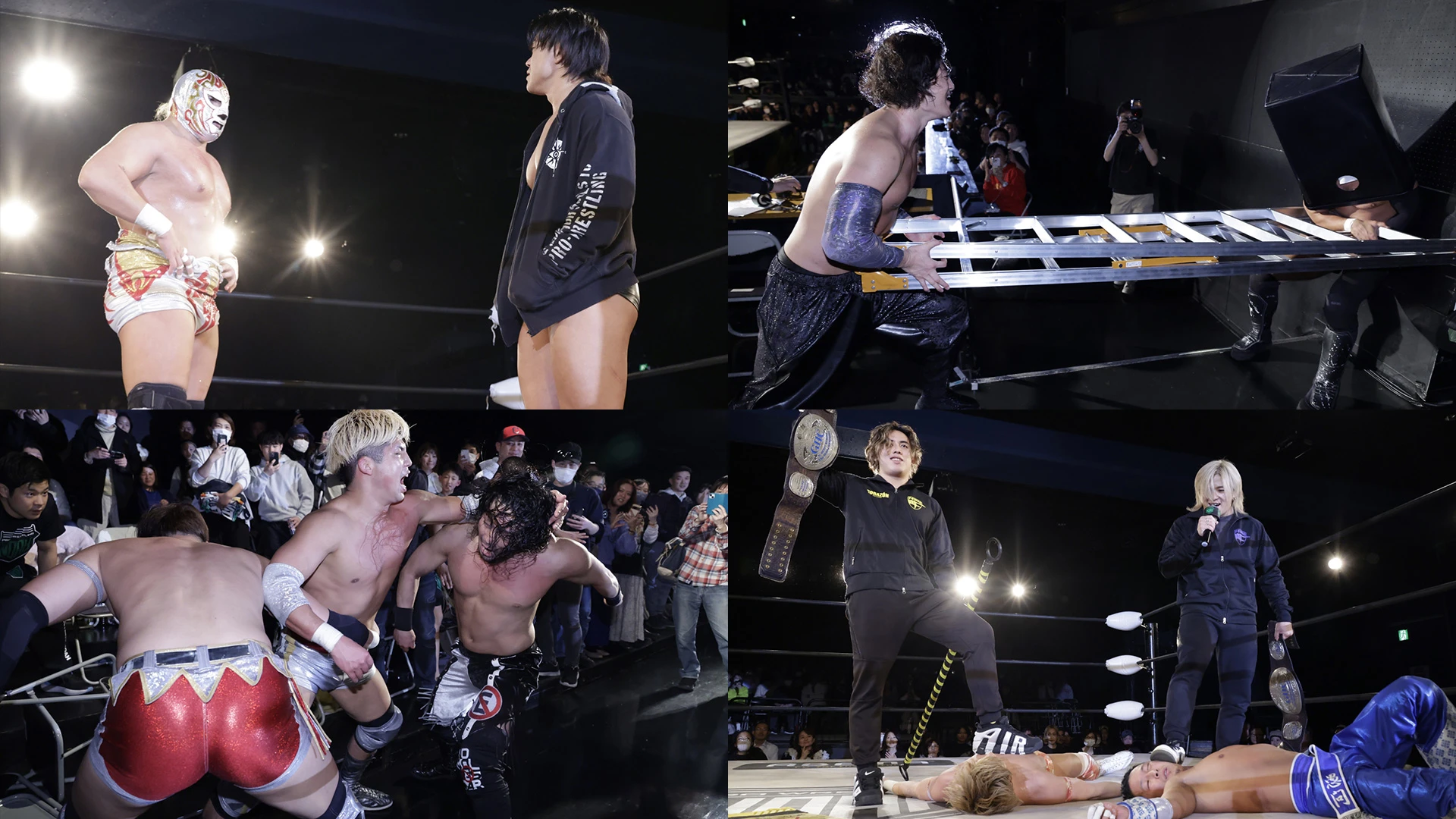 KENTA 新日本プロレス njpw ノア 本人着用 マスク サイン入り