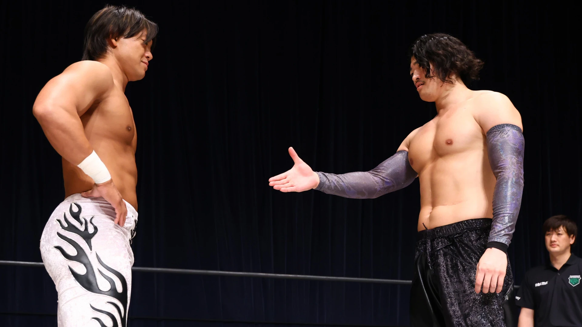 5/23会津大会 試合後コメント T2000X離脱の“白”遠藤がOZAWA面前で快勝 3WAY・GHC戦へ「お前、小澤大嗣だろ?」