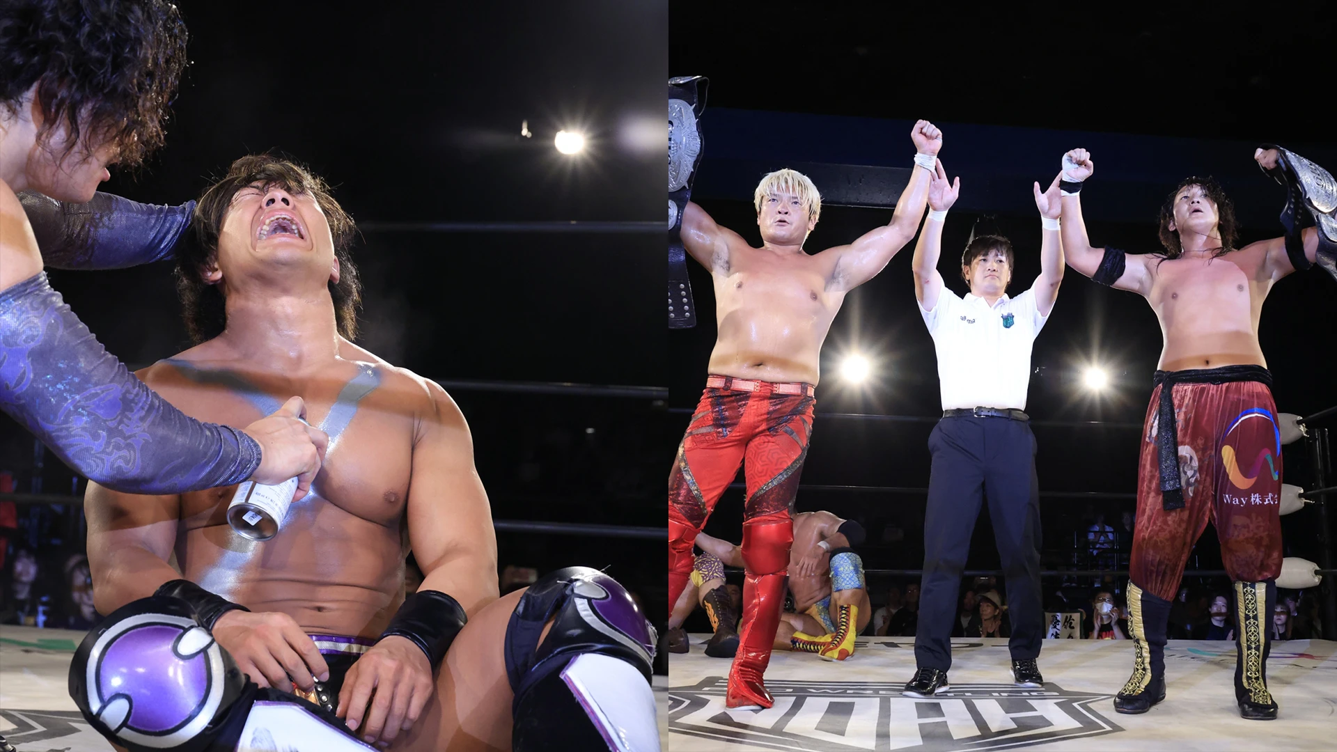 5/31新宿FACE大会 試合後コメント 拳王&憂流迦がGHCタッグ熱闘初防衛、異例の“3日スパン"で今度は征矢&稲葉組迎撃へ