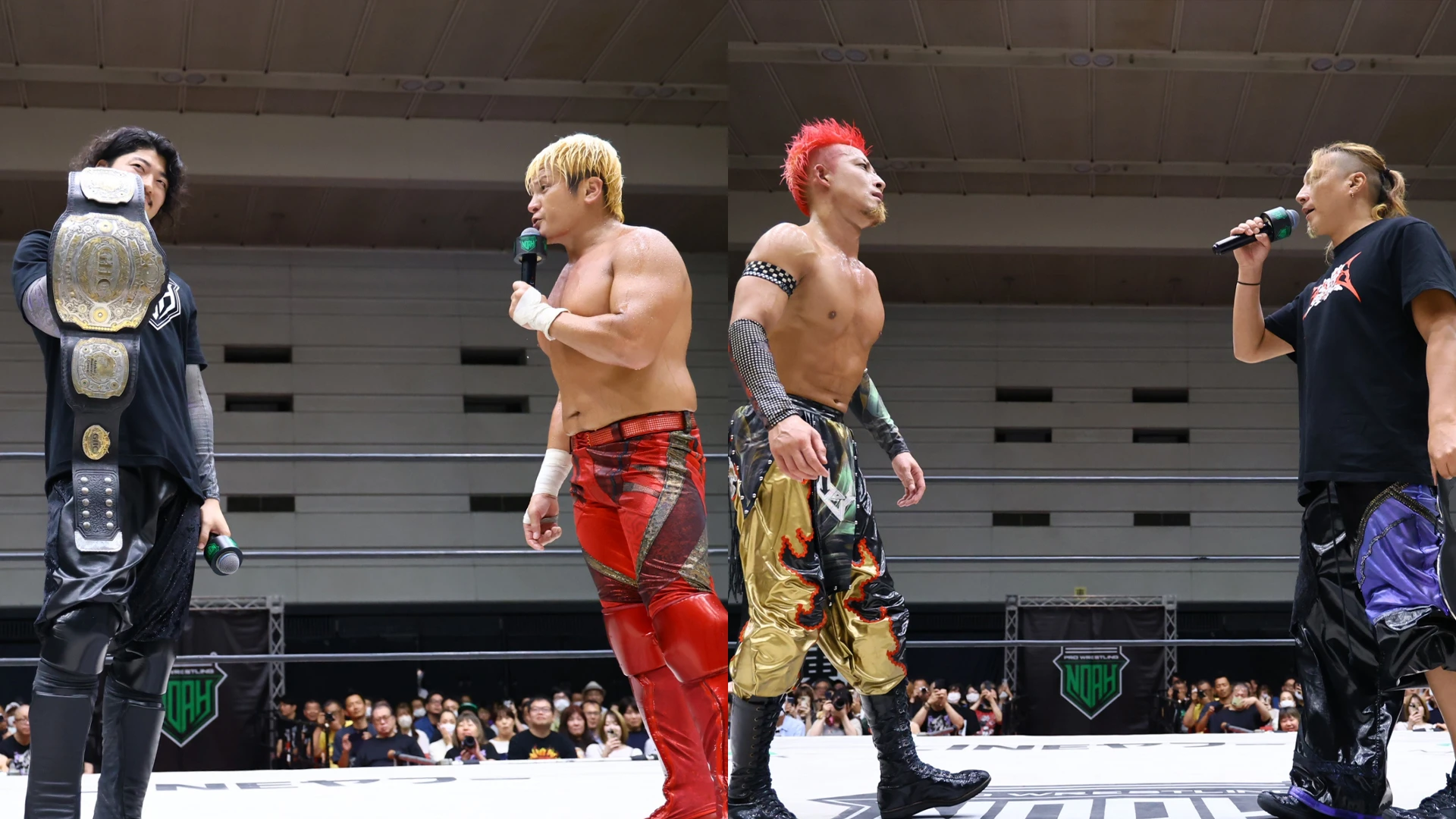 6/21大阪大会 試合後コメント 拳王が丸KEN撃破でGHCヘビー挑戦表明 OZAWAも承諾「お前を承認欲求から解放してやる」