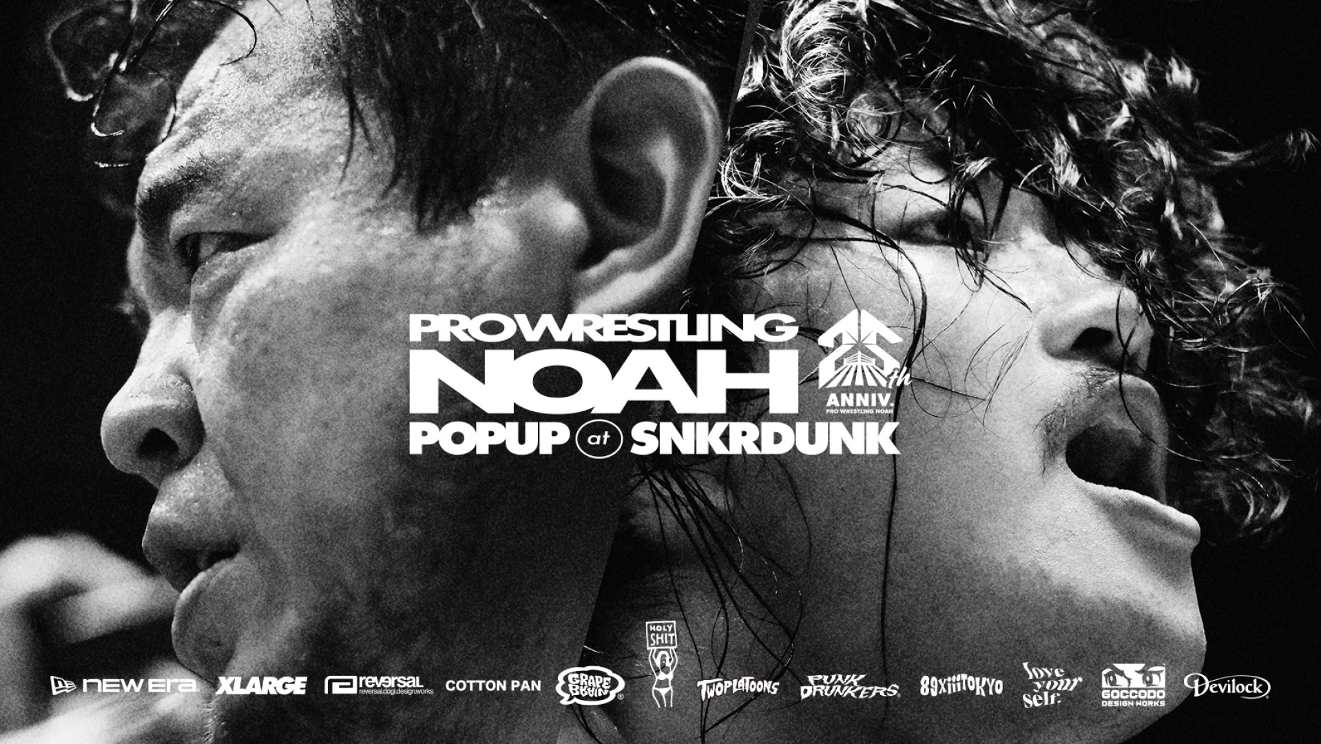 旗揚げ25周年記念】NOAHがファッションブランドと異色コラボ
