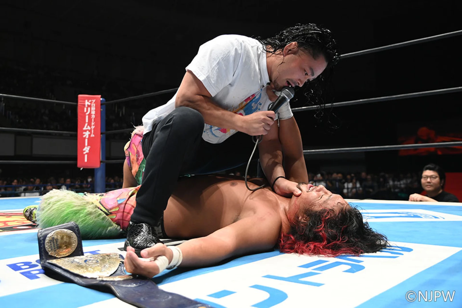 【10.11両国】GHCジュニア王者・高橋ヒロム、神戸で初防衛達成直後、乱入したEitaが一蹴で即KO！キケンな両国決戦決定！「思い通りにはさせねぇ」