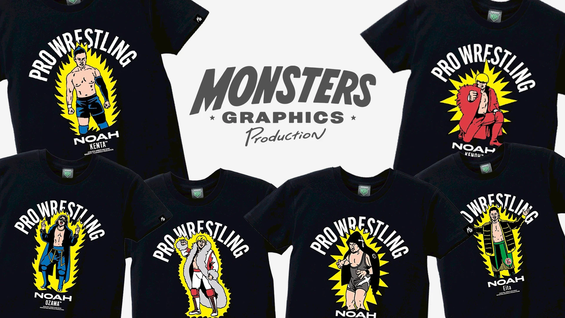 プロレスリングNOAH（ノア） OZAWA選手グッズ＆ノベルティのセット売り プロレスリングNOAH（ノア） OZAWA選手グッズ＆ノベルティの