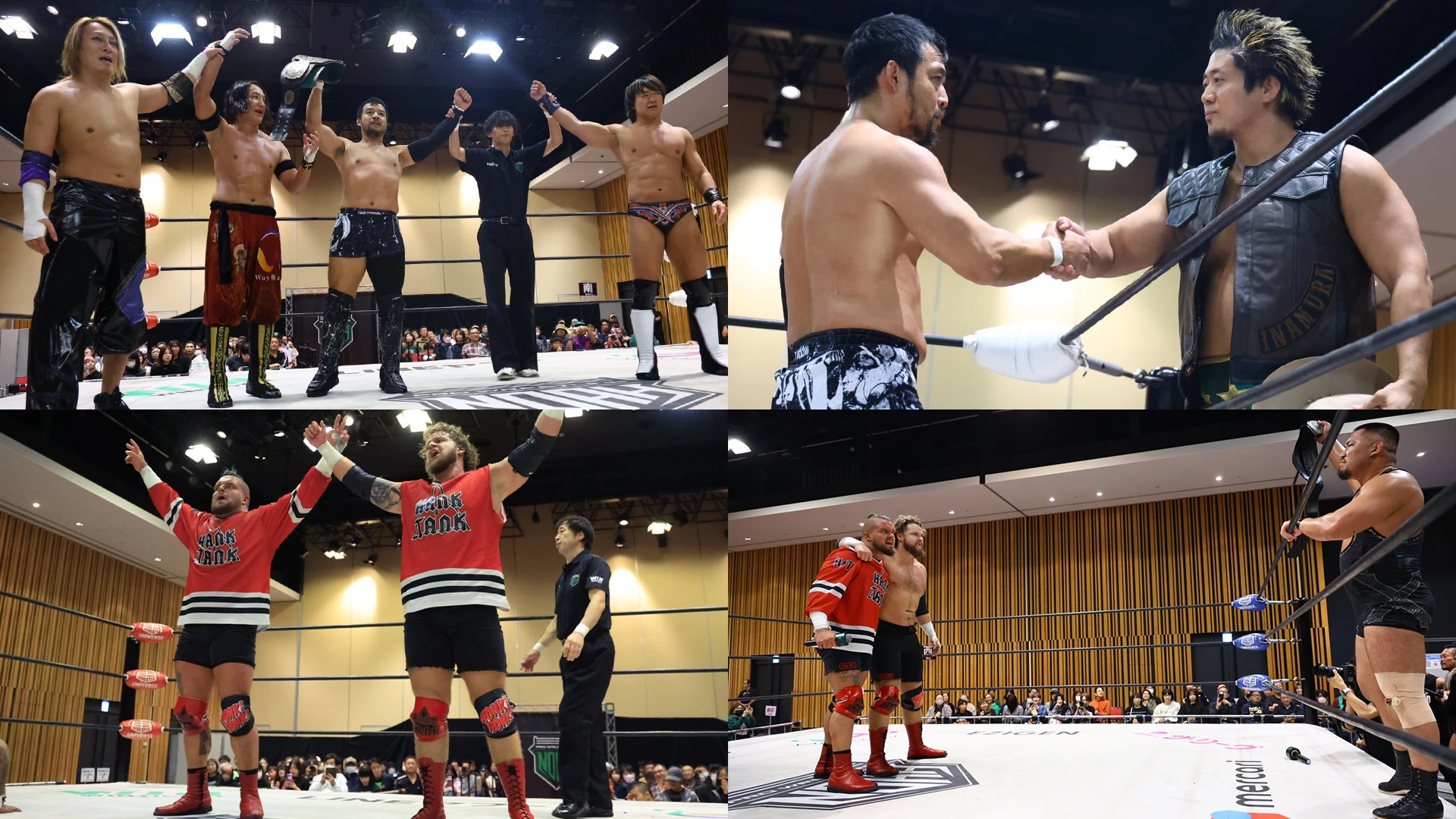 10/26春日部大会 試合後コメント 圧巻NOAHデビュー・ハンク&タンクのGHCタッグ挑戦が決定的に 王者・北宮が「選手会長権限」で11・8後楽園を指定