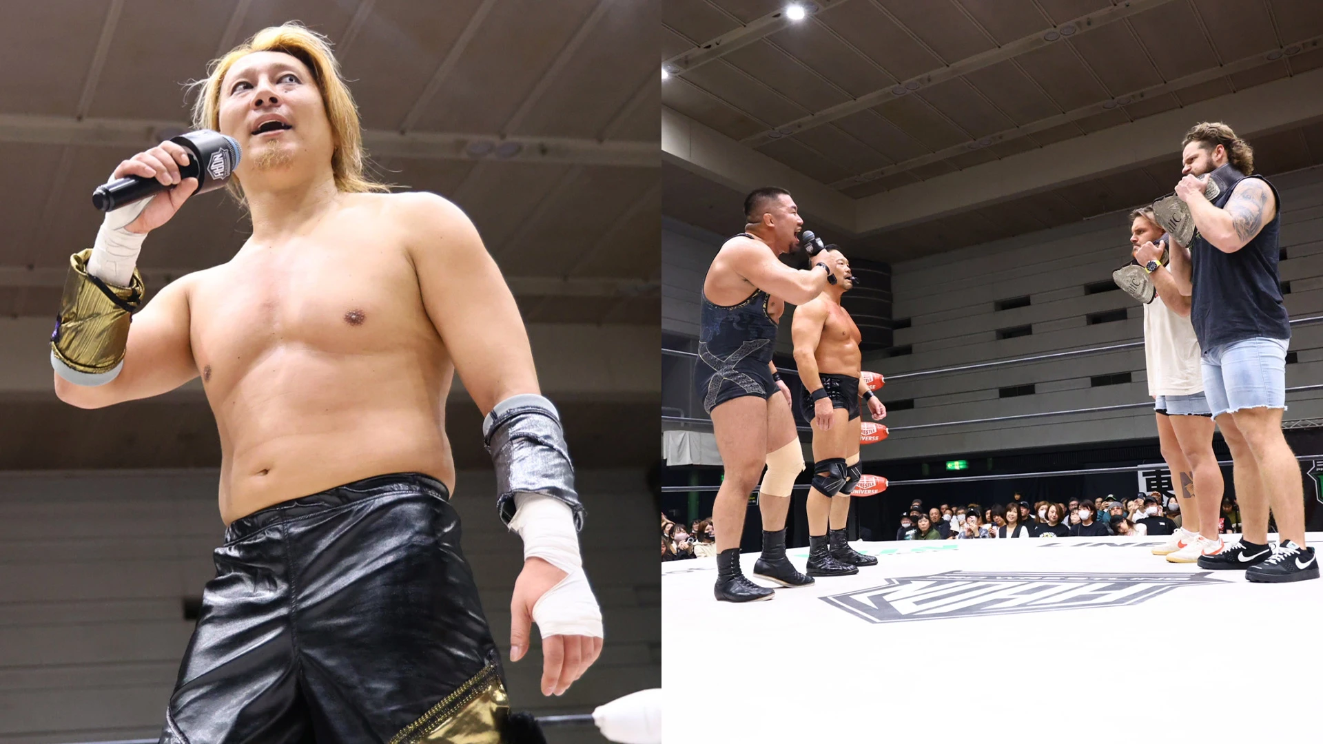 11/15大阪大会 試合後コメント 北宮&杉浦が“丸拳”無法撃破でGHC次期挑戦権強奪 11・21仙台で王者ハンク&タンクとリマッチへ