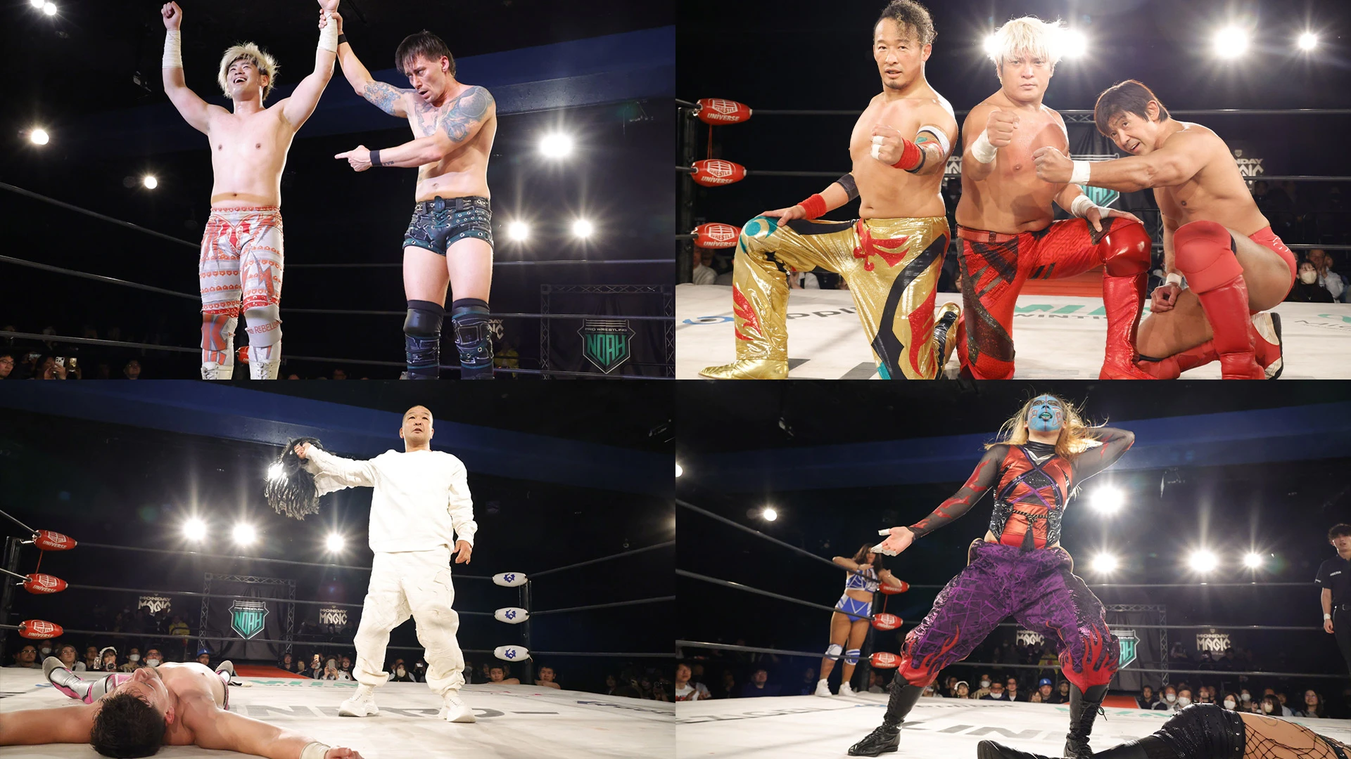 2/2新宿FACE大会 試合後コメント 8カ国対抗『MAGIC RUMBLE』は米タイタスが“連覇”も…田中将斗がGHCハードコア挑戦表明