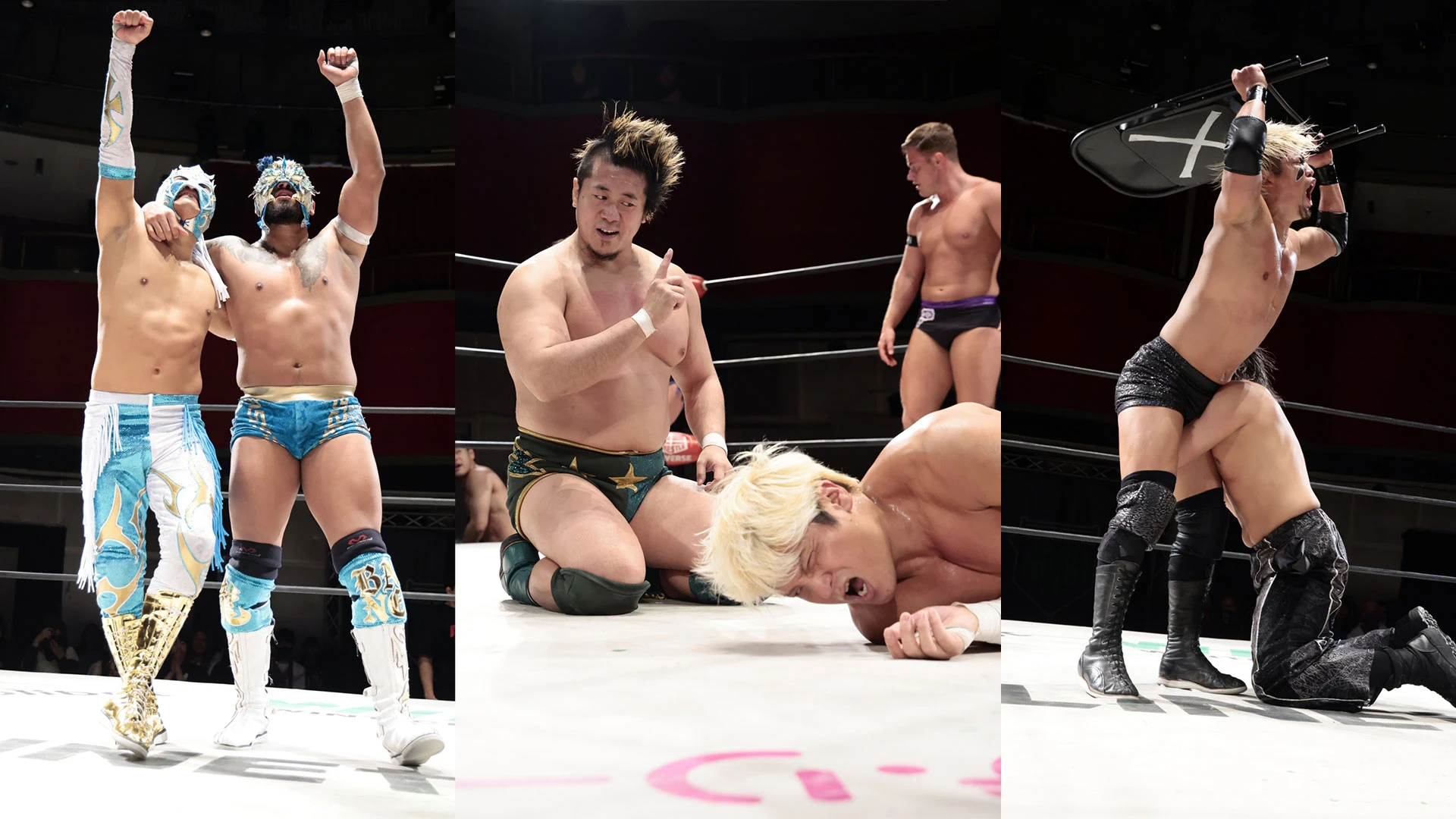 2/14品川大会（昼）試合後コメント いきなり拳王完全粉砕! 念願GHC戦へYoshiki先制「もっとストロングでクリーンでホットなファイトを」