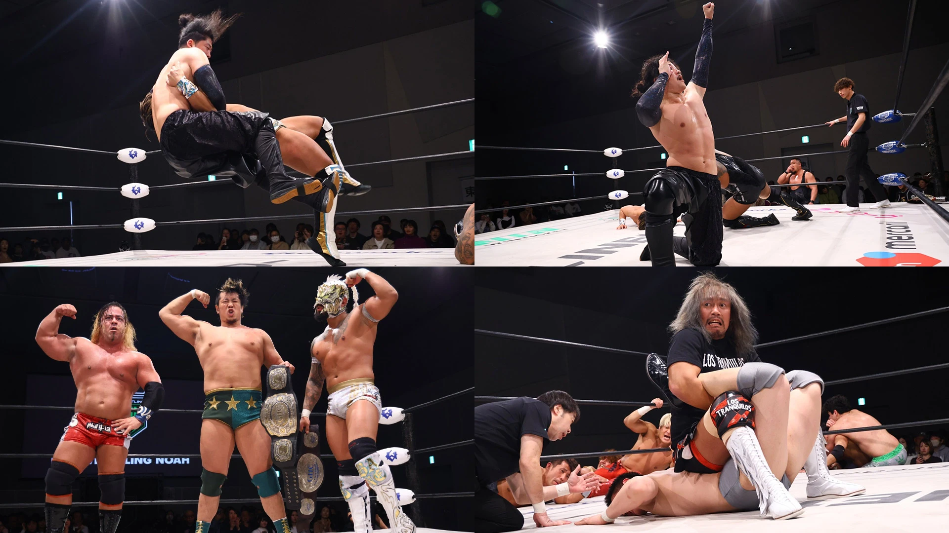 3/22大阪大会 試合後コメント OZAWAが鮮やかデスティーノ発射で内藤挑発 「あんな簡単な技もロクにできねえのか?」