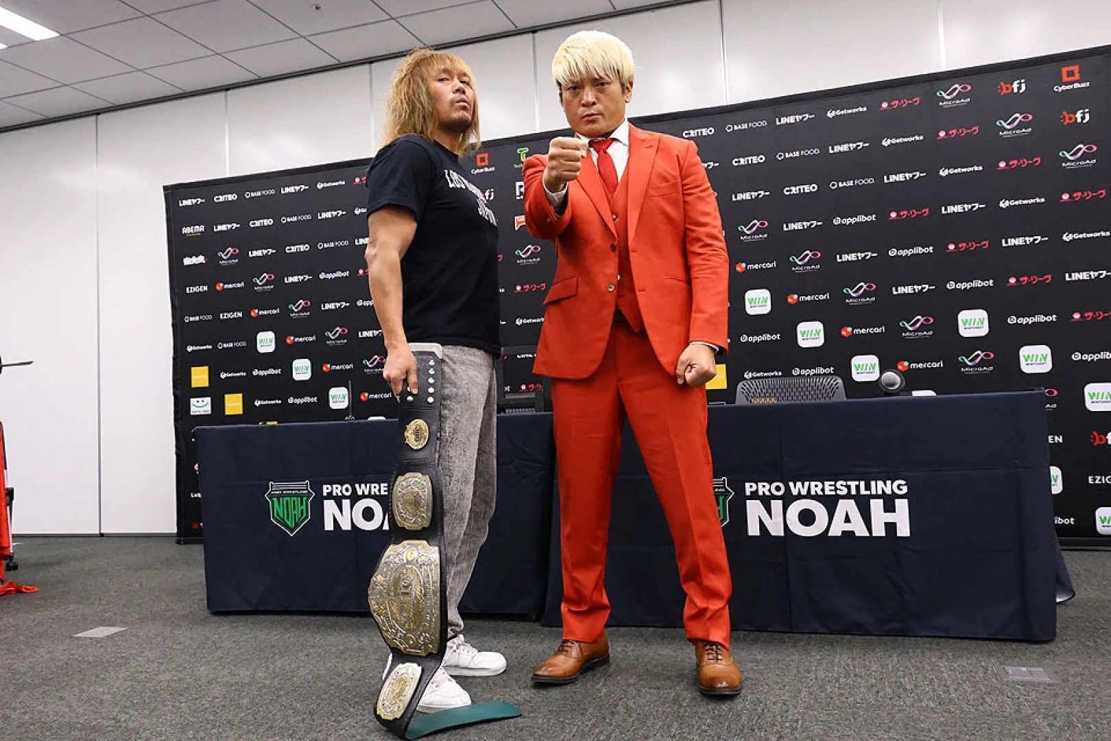 【両国一夜明け】11.9後楽園・GHCヘビー級選手権試合調印式＆NOAH新企画発表会見レポート