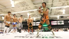 6.19神戸大会 試合後コメント GHC王者・小島が「感謝」の初陣勝利 拳王は謎のレインメーカーポーズ披露