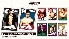 3/31新宿FACE「トレーディングアクリルキーホルダー」発売決定！MONSTERS GRAPHICS Production「モングラ」アクキー新登場！