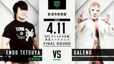 【GHCナショナル選手権　新チャンピオンが決まる！】4月11日新潟市体育館大会チケット直前情報