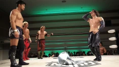 3/28横浜大会 試合後コメント OZAWAが“自爆デモ"でKENTA挑発 憂流迦メイン締めでKENTA&拳王との“新勢力トリオ"快勝始動