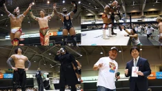 7/27石川大会 試合後コメント ベイン&ウルフがEita完全ピンで猛反撃 丸藤も「ビバ金沢!」締めでGHC挑戦へ弾み