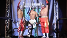 1/27新宿大会 試合後コメント 魔法の力でハヤブサ&ドラゴン・キッド&アレハ実現 陽性マスクマントリオが華麗勝利