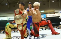 【7.26金沢バックステージコメント】ナショナル王者・丸藤が金沢メイン締め 内藤は8・9後楽園へ「大合唱」予告▼GHCジュニア戦へカイ先制「四角に囲まれたテーマパークでもっと遊ぼう、ねえ?Eitaさん」▼KENTAナショナル戦へ始動 「ヒデオ・イタミの遺品」で小田嶋狩り▼清宮の“第1試合から出直し”スタート▼馳前知事&武藤登場