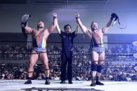 【8.23川崎バックステージコメント】征矢&飯野がGHCタッグV2 N-1決勝対決誓って川崎「情熱」絶叫締め▼大原が右ヒザ手術で長期欠場へ 「いつか川崎で王座戴冠」夢見て決断▼GHC王者・内藤がIWGP王者・辻にメッセージ▼N-1へ清宮がOZAWAを決勝指名▼『J2KX』がNOAHジュニア本隊蹂りん▼HAYATAがGHC200初防衛