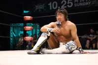 【9.15熊本バックステージコメント】遠藤がKENTAとの同門対決制して熊本メイン締め 「がまだせ、熊本! がまだせ、AMAKUSA!」▼AMAKUSA欠場要因は「首」の異常 熊本で欠場あいさつ▼拳王が煌牙との蹴撃戦制して初日▼征矢がOZAWA撃破で開幕2連勝▼内藤が「一歩踏み出す勇気」誕生の地・熊本にエール
