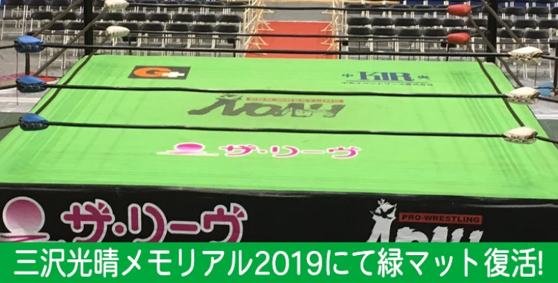 【緑マット復活】三沢光晴メモリアル2019情報【6･9後楽園増席決定!】