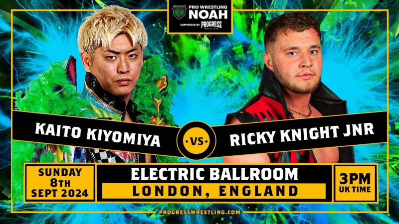 Pro Wrestling NOAH - 2024 UK TOUR - London Match-up card to be decided!!