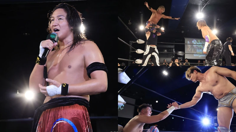 6/16新宿FACE大会 試合後コメント 憂流迦シングルでep3メイン締め NOAH初参戦・阿部史典と熱戦