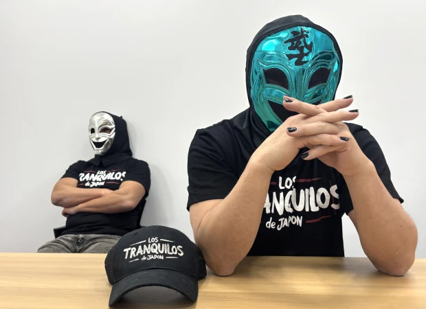 【噂の"X"に直撃インタビュー】Xは内藤酷似の仮面男? 元日・日本武道館へBUSHI&Xインタビュー【1.1日本武道館でGHCタッグ挑戦へ】