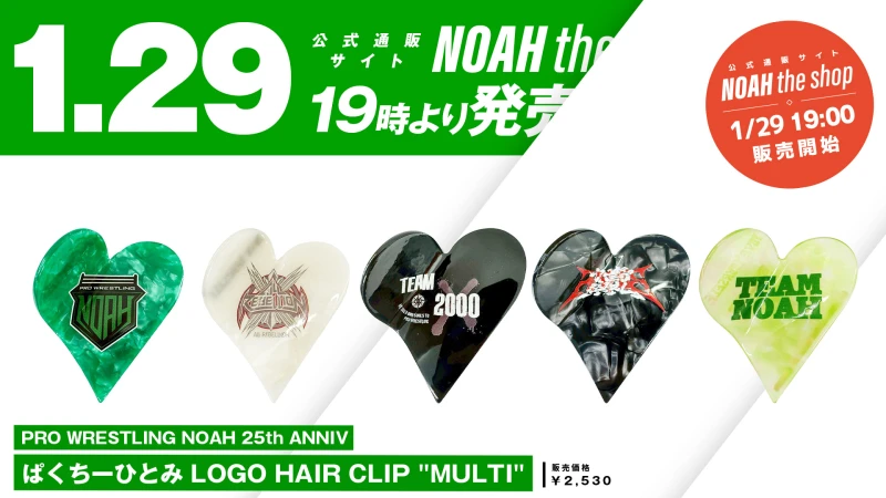 【通販情報】人気タフティングアーティスト・ぱくちーひとみ氏が手がけた、オリジナル 『HAIR CLIP』&『HAIR PIN』が公式通販サイトにて数量限定で販売スタート！