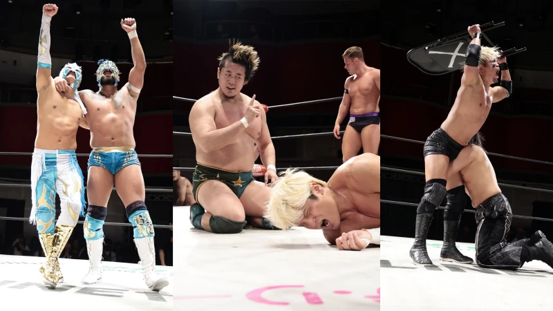 2/14品川大会（昼）試合後コメント いきなり拳王完全粉砕! 念願GHC戦へYoshiki先制「もっとストロングでクリーンでホットなファイトを」