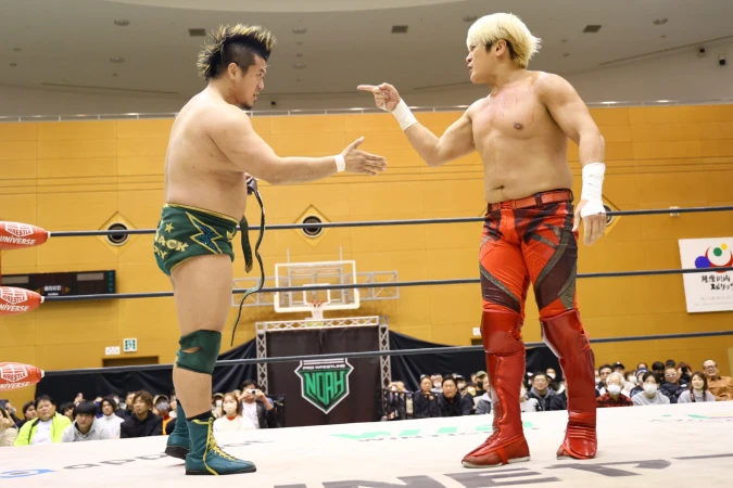 2/21鹿児島大会 試合後コメント 拳王GHCへ“想い出の地”で反撃、KENTAとも握手 王者Yoshiki眼前でメイン締め