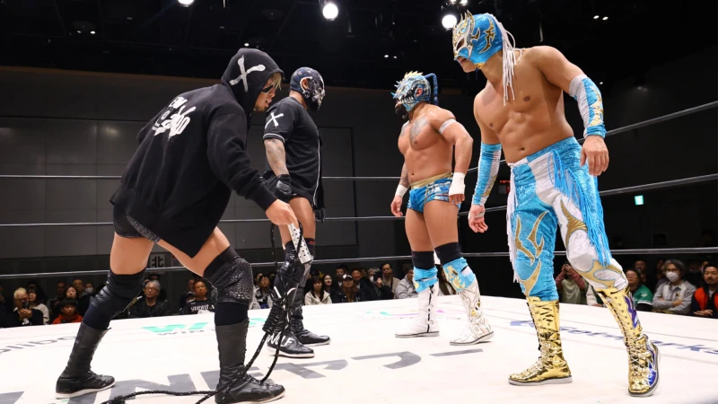 2/23福岡大会 試合後コメント ジュニアタッグリーグ決勝は「ウルフ&カイvsベイン&アレハ」遺恨“兄弟タッグ"対決に ダガ&小田嶋は最終公式戦で脱落