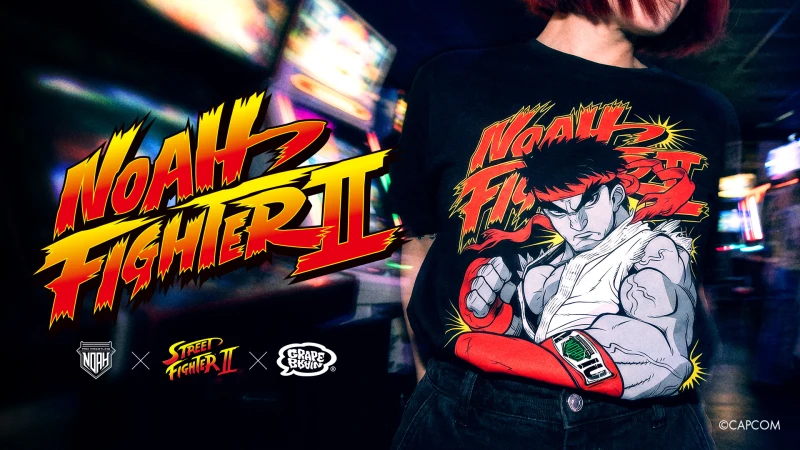 プロレスリング・ノア×ストリートファイターⅡ×GRAPE BRAIN 対戦格闘ゲームの金字塔と奇跡のコラボ実現!!