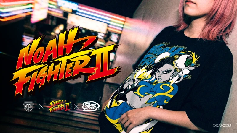 『STREET FIGHTER II×GRAPE BRAIN ×プロレスリング・ノア』トリプルコラボアイテム、3月8日(日)よりいよいよ発売！
