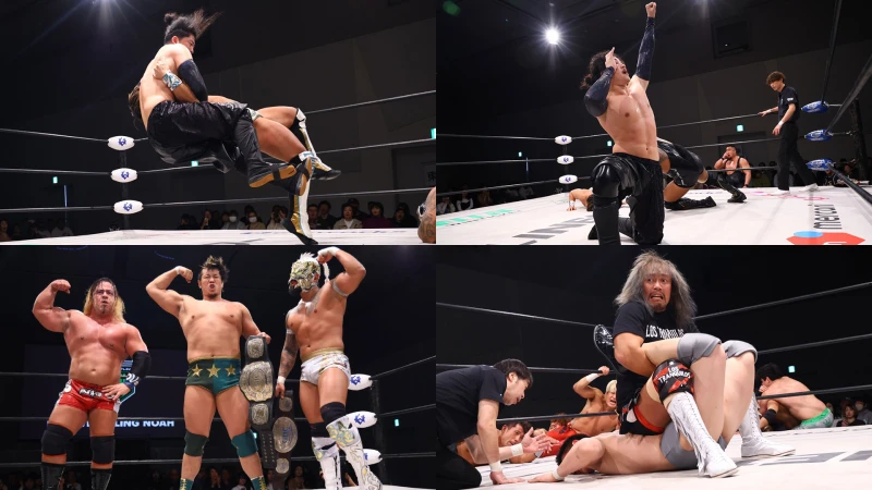 3/22大阪大会 試合後コメント OZAWAが鮮やかデスティーノ発射で内藤挑発 「あんな簡単な技もロクにできねえのか?」