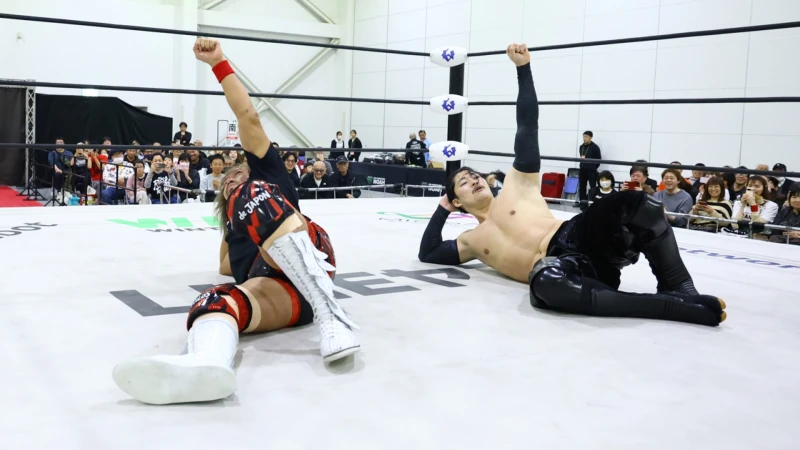 4/5富士大会 試合後コメント 名古屋GHCタッグ戦へ最後の火花 OZAWAマイク締めで大放言、内藤は「OZAWA選手との日々、楽しかった」