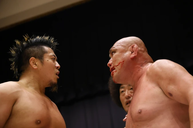 【6・3保土ヶ谷大会バックステージコメント】収拾不能の大乱闘…Yoshikiと藤田が一騎打ちで合意 藤田&ヨネがSUNSETTERS粉砕でタッグリーグ初白星▼征矢&飯野が怒とうの無傷3連勝でB単独首位 KENTA&稲畑は脱落▼晴斗希が首負傷で欠場も…アレハが清宮パートナーに名乗り 清宮&アレハ組でタッグリーグ参戦続行か