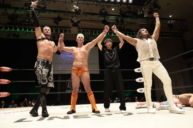【6.15後楽園バックステージコメント】ザック&クリス&マンテの強豪外国人トリオがWMメイン締め “MAGIC三銃士”清宮も「強すぎるでしょ!」▼MIRAIが“ムタ娘”愚零闘咲夜ねじ伏せGHC女子王座戴冠▼ウルティモ、サスケ、ハヤブサ、ツバサ、アレハの豪華マスクマン五人衆が実現▼石川修司が“デビュー記念日”に1年ぶりGHCハードコア返り咲き