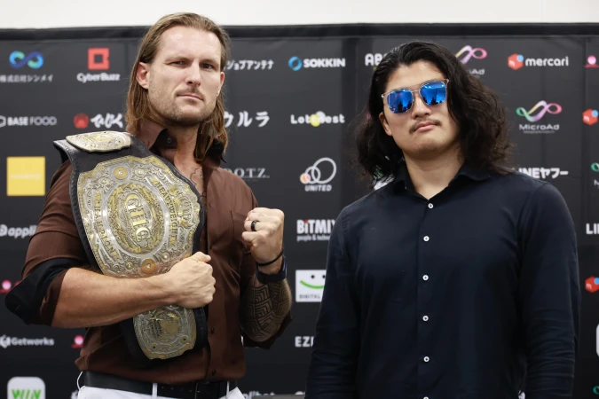 【7.18大阪直前会見リポート】シェインvsOZAWAは”1対1”確約／拳王が副社長マニフェスト3項目公開／征矢&飯野のトロフィー修復も…北宮&杉浦が完全破壊／BUSHI毒霧で「新NOAHジュニアの顔」宣言／清宮が内藤へ通告「興味本位なら二度とGHCを口にするな」
