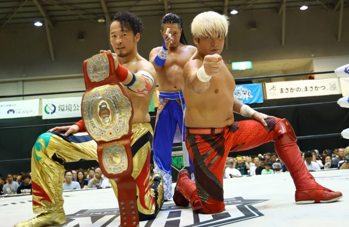 【7.26金沢バックステージコメント】ナショナル王者・丸藤が金沢メイン締め 内藤は8・9後楽園へ「大合唱」予告▼GHCジュニア戦へカイ先制「四角に囲まれたテーマパークでもっと遊ぼう、ねえ?Eitaさん」▼KENTAナショナル戦へ始動 「ヒデオ・イタミの遺品」で小田嶋狩り▼清宮の“第1試合から出直し”スタート▼馳前知事&武藤登場