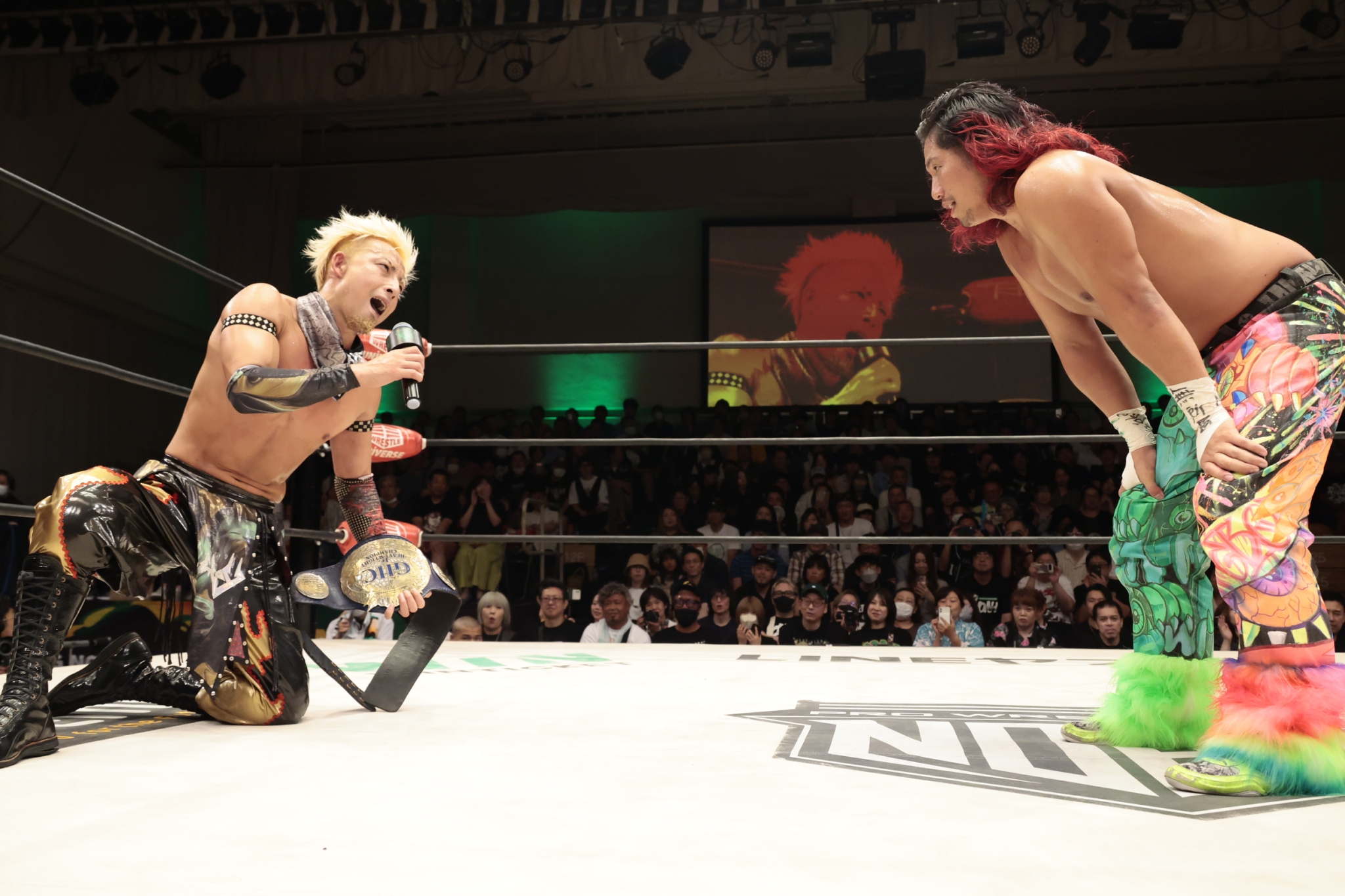 希少 激レア ノア NOAH KENTA 未開封 フィギュア GHC ジュニア 7/20後楽園ホール大会 試合後コメント 拳王まさかの一日天下