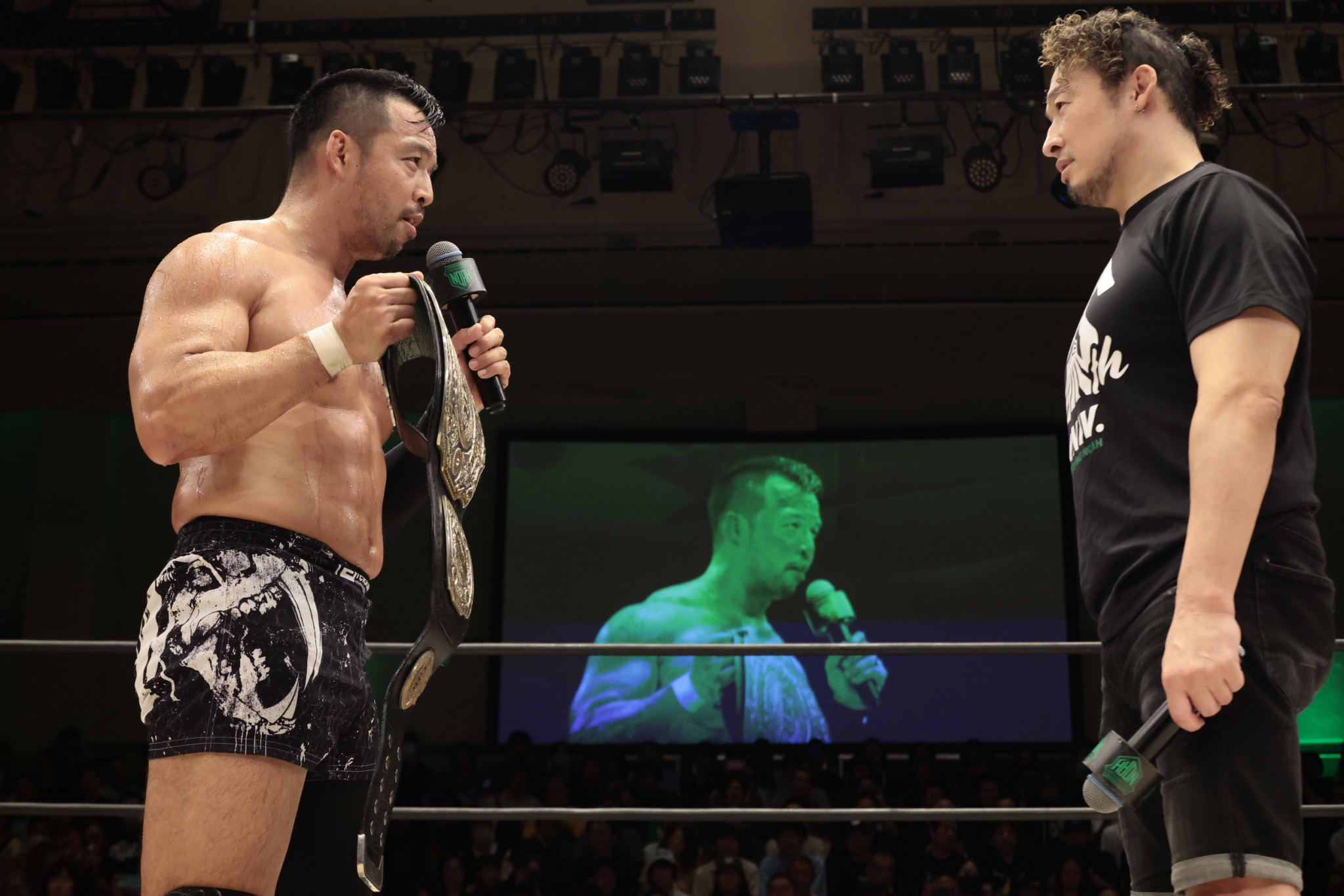 【未開封】KENTA　GHCジュニアヘビー級タッグベルト　プロレスリング・ノア Kenta GHC Junior Heavyweight Tag Belt Pro Wrestling Noah